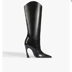 SCHUTZ Maryann Curve Up Leather Boots